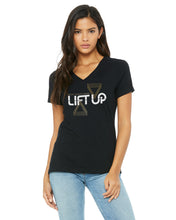 Load image into Gallery viewer, Lift Up Women's V-Neck Tee