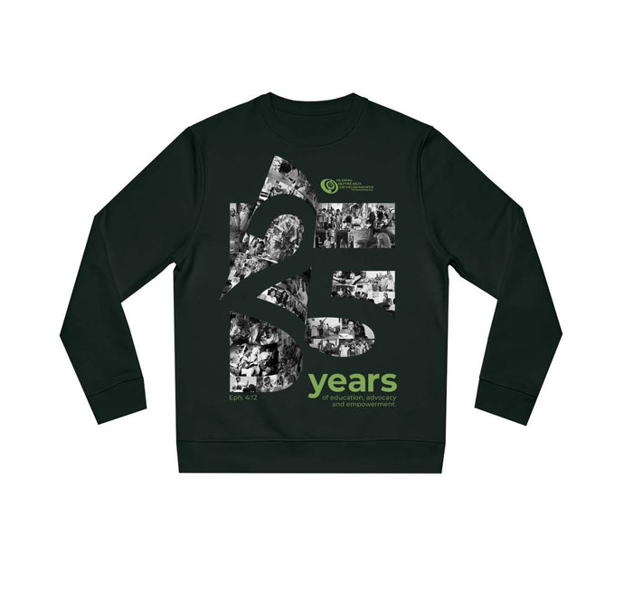 25th Anniversary Black Crewneck Sweatshirt