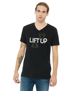 Lift Up Unisex V-Neck Tee