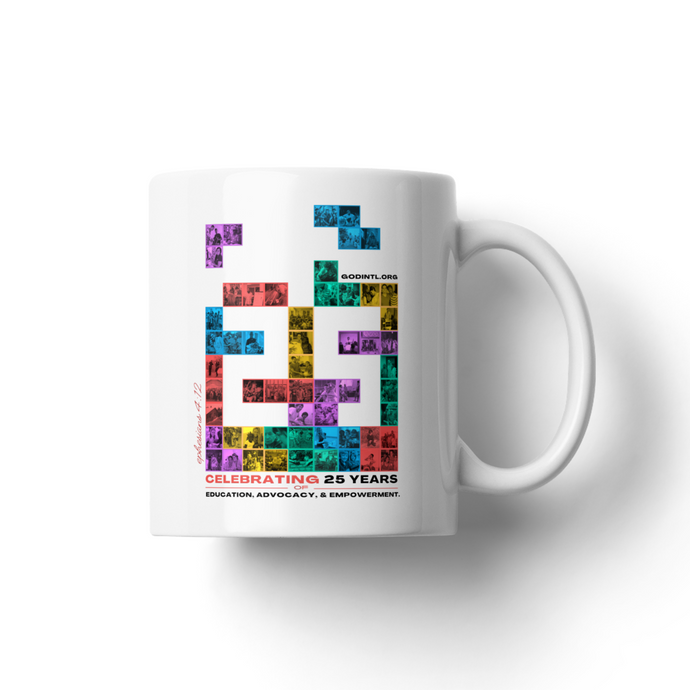 25th Anniversary Collection Mug (White Tetris)